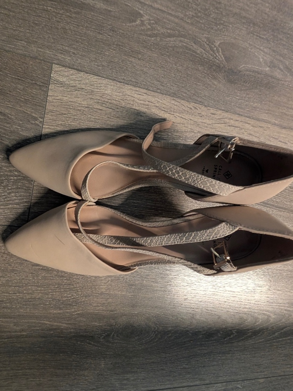 Call it Spring Size 8 Tan Heels - Picture 3 of 6